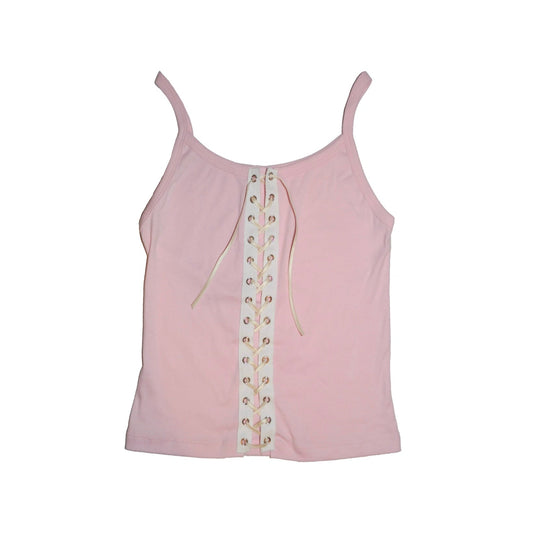 laced cami ~ bb pink - play pretend