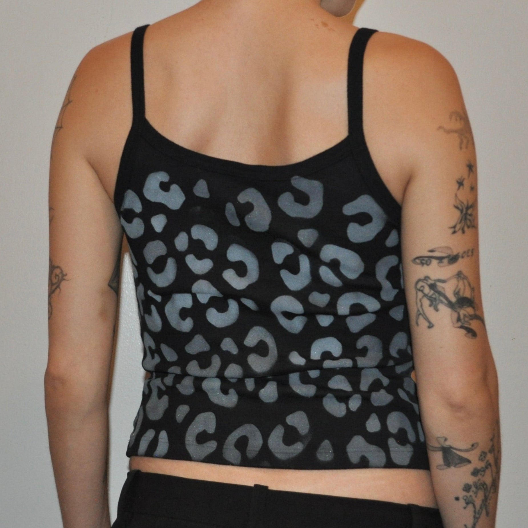 laced cami ~ cheetah - play pretend