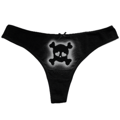 skull thong - play pretend