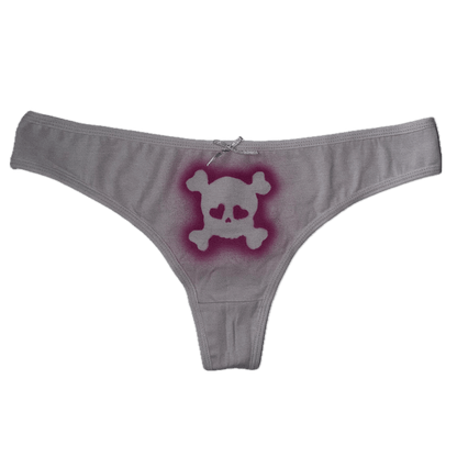 skull thong - play pretend